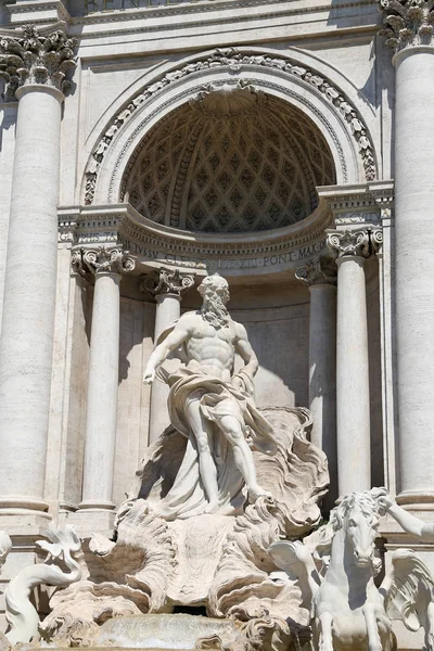 Trevi Fountain Fontana Trevi Rome City Italy — Stock Photo, Image