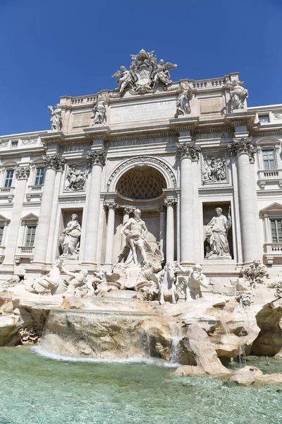 Fontana Trevi Fontana Trevi Rom Stad Italien — Stockfoto