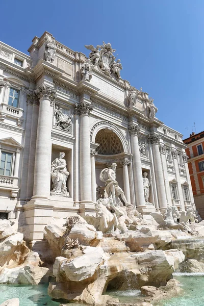 Fontana Trevi Fontana Trevi Rom Stad Italien — Stockfoto