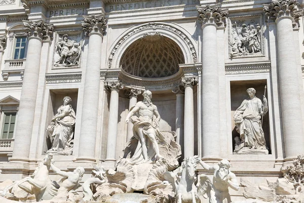 Trevi Brunnen Fontana Trevi Der Stadt Rom Italien — Stockfoto