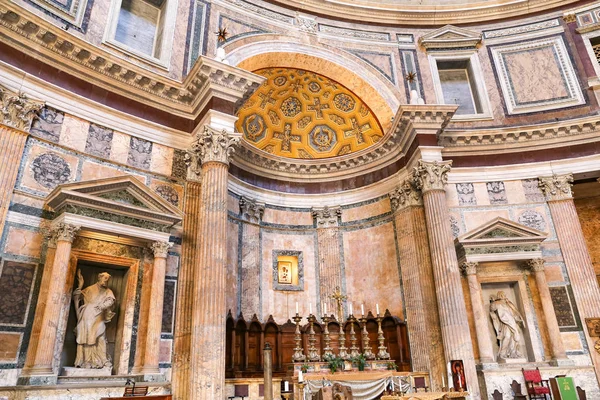 Rome Talya Ağustos 2018 Altar Panteon Roma Şehir — Stok fotoğraf