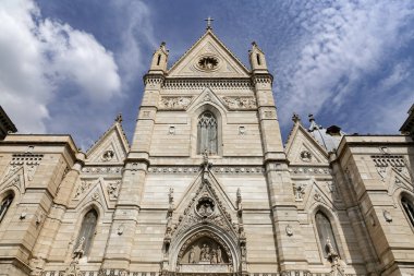 Napoli Şehri, İtalya 'daki Napoli Katedrali Cephesi