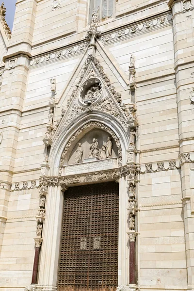 Fachada Catedral Nápoles Cidade Nápoles Itália — Fotografia de Stock