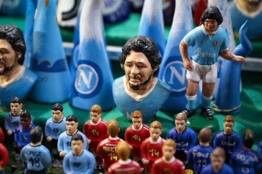 Diego Maradona Minyatürü Napoli Şehri, İtalya