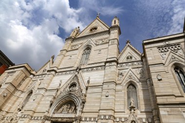 Napoli Şehri, İtalya 'daki Napoli Katedrali Cephesi