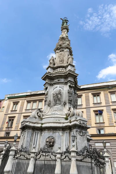 Spire Della Vergine Immacolata Nel Comune Napoli Italia — Foto Stock