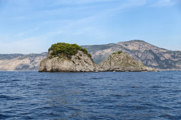 Isola Amalfi Costo Sorrento Napoli Italia — Foto Stock