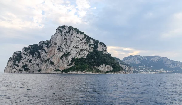 Cliff Capri Island Napoli Italia — Foto Stock