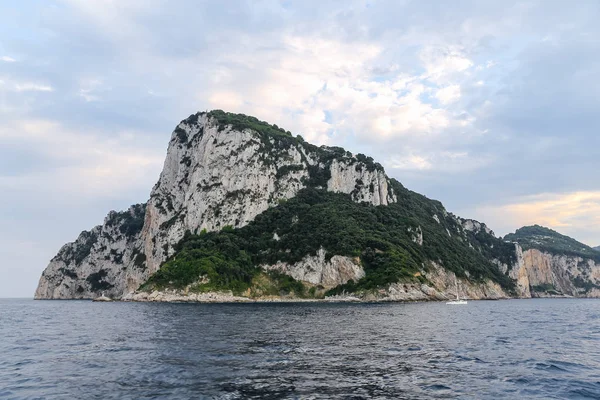 Cliff Capri Island Napoli Italia — Foto Stock