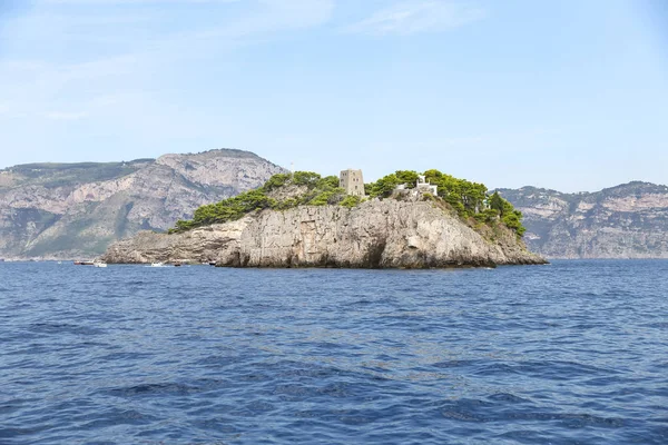 Остров Amalfi Cost Сорренто Неаполь Италия — стоковое фото