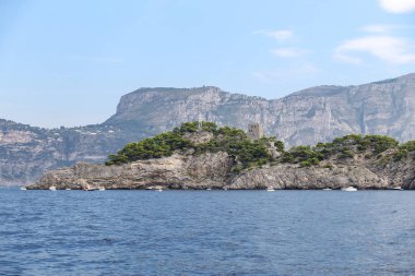 Amalfi Maliyet Adası, Sorrento, Napoli, İtalya