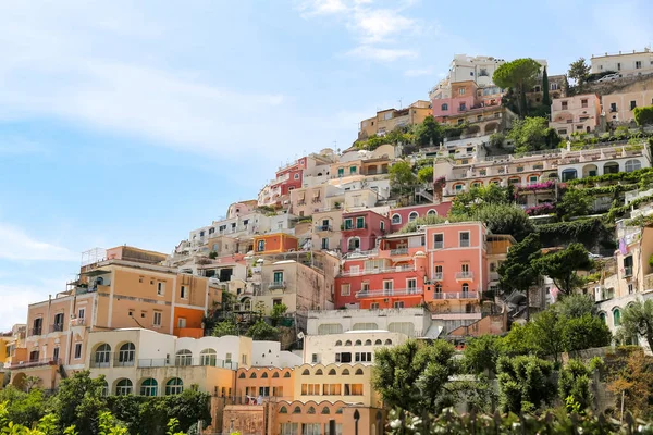 Vue Générale Ville Positano Naples Italie — Photo