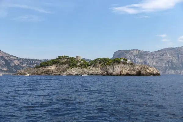 Isola Amalfi Costo Sorrento Napoli Italia — Foto Stock