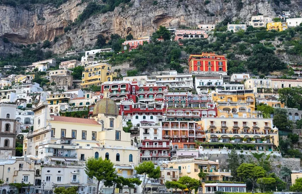 Veduta Generale Della Città Positano Nella Città Napoli — Foto Stock