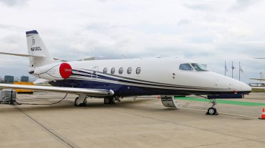 Istanbul Airshow Cessna 680a alıntı enlem