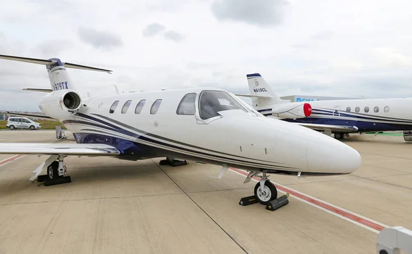 Cessna 525 in Istanbul Airshow — Stock Photo, Image