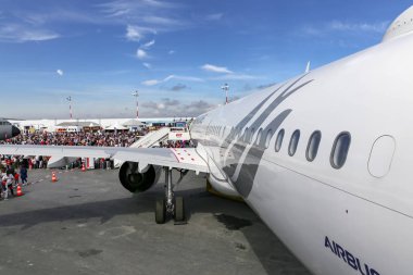 Türk Hava Yolları uçak Teknofest Istanbul'da