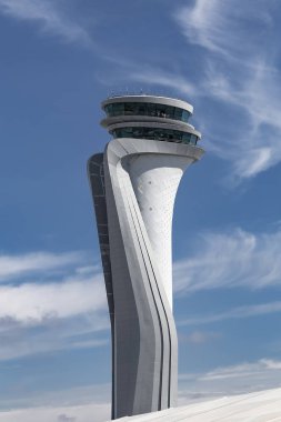 Hava trafik kontrol kulesi Istanbul yeni Havaalanı