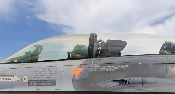 General Dynamics F-16 Lutte contre le faucon à Teknofest Istanbul — Photo