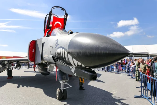 McDonnell Douglas F-4 Phantom II в Teknofest Istanbul — стоковое фото