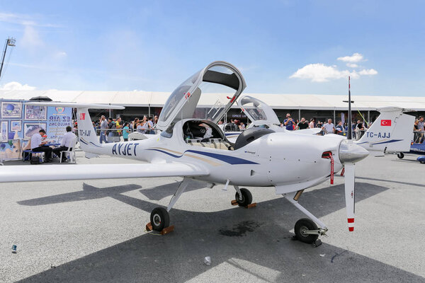 Ayjet Diamond DA20 in Teknofest Istanbul