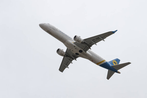 Airplane Takeoff from Airport