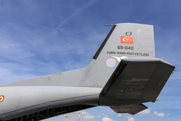 Transall C-160d in Teknofest Istanbul — стоковое фото