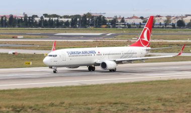 Uçak kalkış Havaalanı'ndan