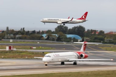 Uçak kalkış Havaalanı'ndan