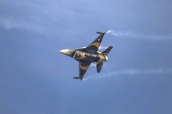 Espectáculo de acrobacias aéreas en Teknofest Estambul — Foto de Stock