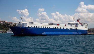 Roro gemisiyle bağlantı noktası