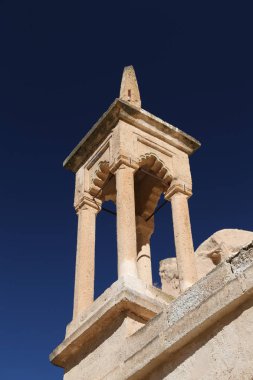 Zelve Valley, Kapadokya 'daki Zelve Camii, Nevsehir, Türkiye