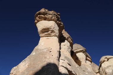 Pasabag Monks Vadisi'nde Kaya Oluşumları, Kapadokya, Nevşehir, T