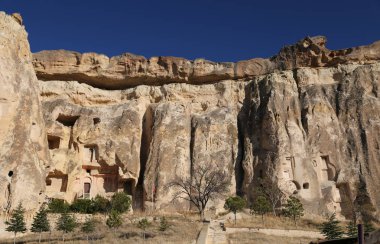 Kapadokya'daki Çavuşin Kilisesi, Nevşehir, Türkiye