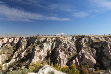 Kapadokya'da Kaya Oluşumu, Nevşehir, Türkiye