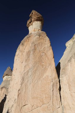 Pasabag Monks Vadisi'nde Kaya Oluşumları, Kapadokya, Nevşehir, T