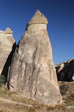 Pasabag Monks Vadisi'nde Kaya Oluşumları, Kapadokya, Nevşehir, T