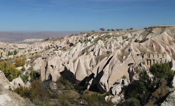 Rock formation i Kappadokien, Nevsehir, Turkiet — Stockfoto