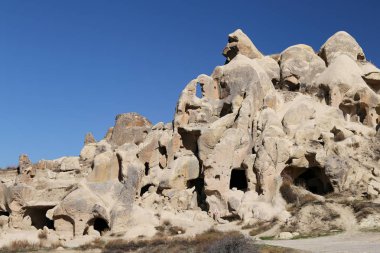 Kapadokya'da Kaya Oluşumları, Nevşehir, Türkiye