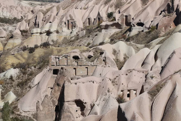 카파도키아, 네브세히르, 터키의 암석 형성 — 스톡 사진