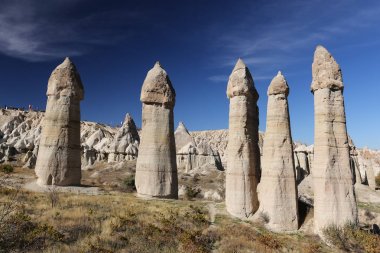Aşk Vadisi'nde Kaya Oluşumları, Kapadokya, Nevşehir, Türkiye