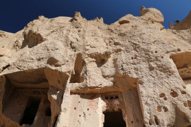 Zelve Vadisi'nde Kaya Oluşumları, Kapadokya, Nevşehir, Türkiye