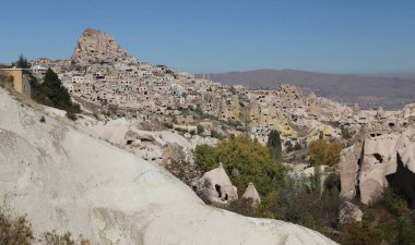 Kapadokya'da Kaya Oluşumu, Nevşehir, Türkiye