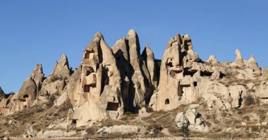 Kapadokya'da Kaya Oluşumları, Nevşehir, Türkiye