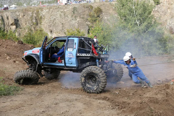 Turkish Trial Championship in Bolu City, Turkey — Stock Photo, Image