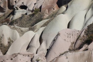 Kapadokya'da Kaya Oluşumu, Nevşehir, Türkiye