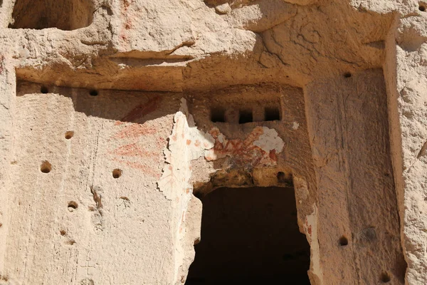 Chambre sculptée dans la vallée de la Zelve, Cappadoce, Nevsehir, Turquie — Photo