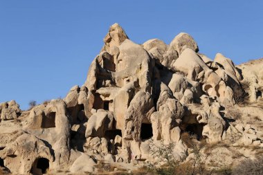 Kapadokya'da Kaya Oluşumları, Nevşehir, Türkiye