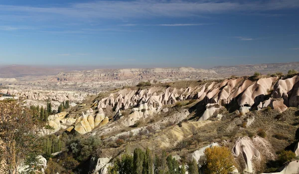 Formacja skalna w Kapadocji, Nevsehir, Turcja — Zdjęcie stockowe