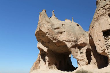Zelve Vadisi'nde Kaya Oluşumları, Kapadokya, Nevşehir, Türkiye